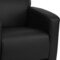 Emma and Oliver LeatherSoft Reception/Living Room Chair with Extended Panel Arms